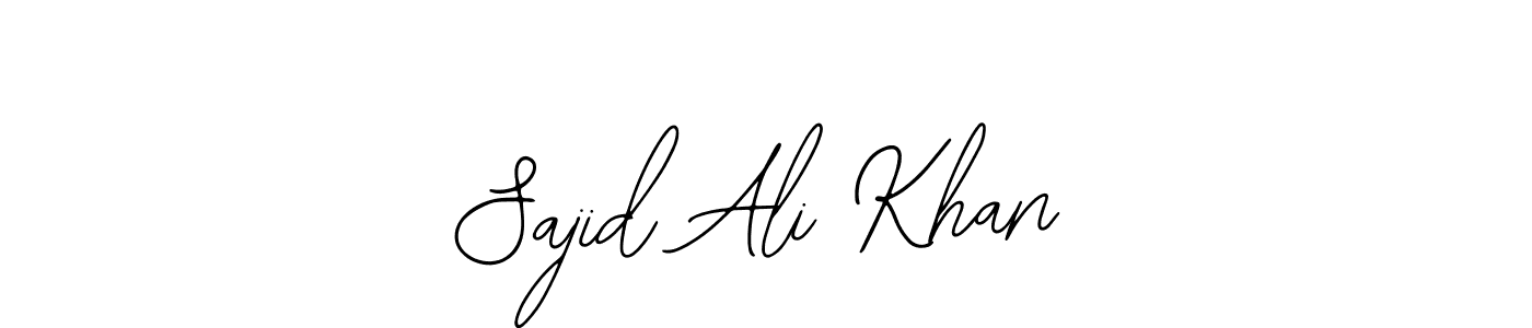 How to make Sajid Ali Khan signature? Bearetta-2O07w is a professional autograph style. Create handwritten signature for Sajid Ali Khan name. Sajid Ali Khan signature style 12 images and pictures png