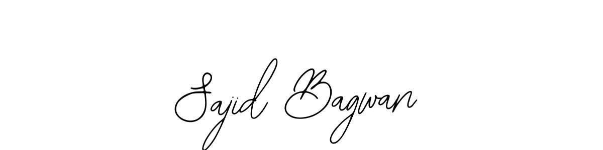 if you are searching for the best signature style for your name Sajid Bagwan. so please give up your signature search. here we have designed multiple signature styles  using Bearetta-2O07w. Sajid Bagwan signature style 12 images and pictures png