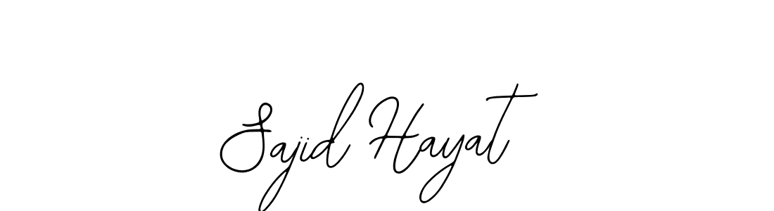 Make a short Sajid Hayat signature style. Manage your documents anywhere anytime using Bearetta-2O07w. Create and add eSignatures, submit forms, share and send files easily. Sajid Hayat signature style 12 images and pictures png