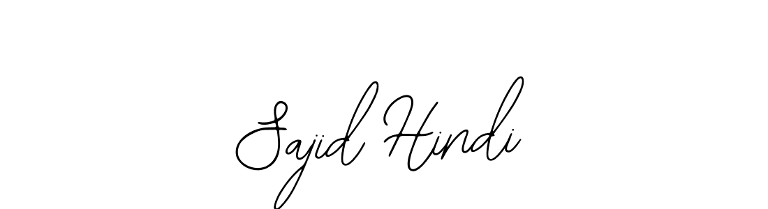 Bearetta-2O07w is a professional signature style that is perfect for those who want to add a touch of class to their signature. It is also a great choice for those who want to make their signature more unique. Get Sajid Hindi name to fancy signature for free. Sajid Hindi signature style 12 images and pictures png