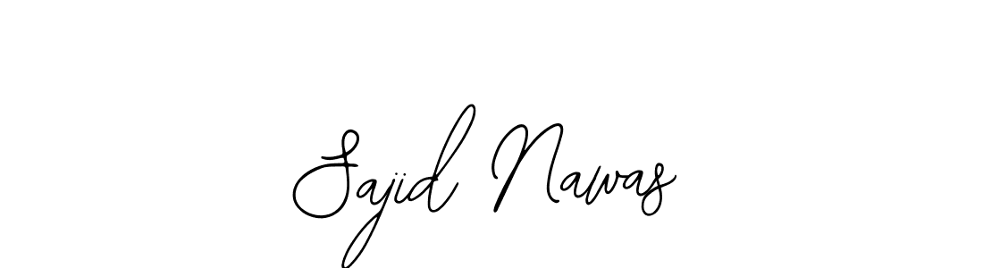 How to make Sajid Nawas signature? Bearetta-2O07w is a professional autograph style. Create handwritten signature for Sajid Nawas name. Sajid Nawas signature style 12 images and pictures png