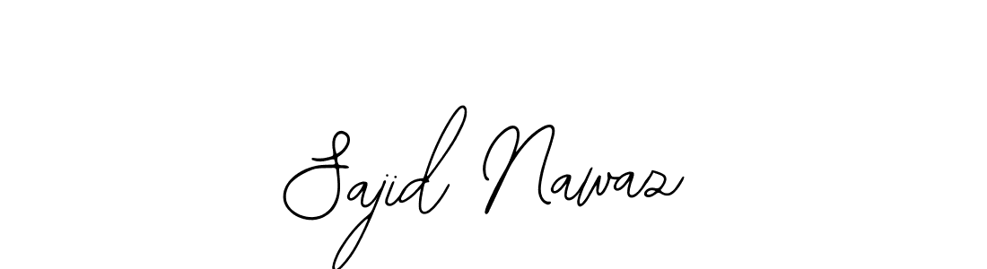 Design your own signature with our free online signature maker. With this signature software, you can create a handwritten (Bearetta-2O07w) signature for name Sajid Nawaz. Sajid Nawaz signature style 12 images and pictures png