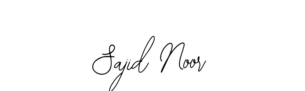 Use a signature maker to create a handwritten signature online. With this signature software, you can design (Bearetta-2O07w) your own signature for name Sajid Noor. Sajid Noor signature style 12 images and pictures png