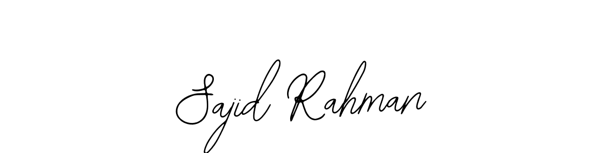 Make a beautiful signature design for name Sajid Rahman. Use this online signature maker to create a handwritten signature for free. Sajid Rahman signature style 12 images and pictures png