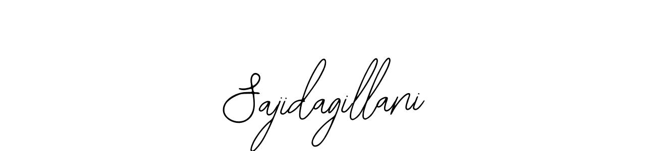 Sajidagillani stylish signature style. Best Handwritten Sign (Bearetta-2O07w) for my name. Handwritten Signature Collection Ideas for my name Sajidagillani. Sajidagillani signature style 12 images and pictures png