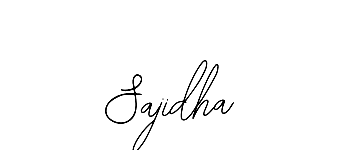 Sajidha stylish signature style. Best Handwritten Sign (Bearetta-2O07w) for my name. Handwritten Signature Collection Ideas for my name Sajidha. Sajidha signature style 12 images and pictures png