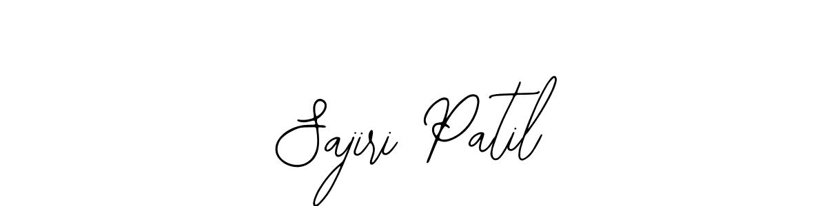 Bearetta-2O07w is a professional signature style that is perfect for those who want to add a touch of class to their signature. It is also a great choice for those who want to make their signature more unique. Get Sajiri Patil name to fancy signature for free. Sajiri Patil signature style 12 images and pictures png