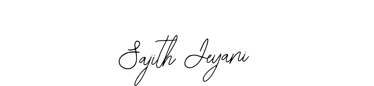 Use a signature maker to create a handwritten signature online. With this signature software, you can design (Bearetta-2O07w) your own signature for name Sajith Jeyani. Sajith Jeyani signature style 12 images and pictures png