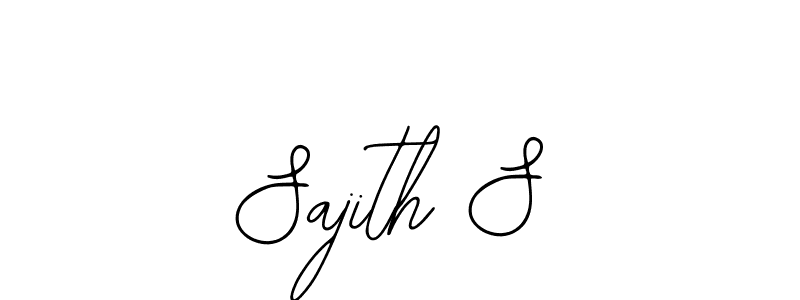 Bearetta-2O07w is a professional signature style that is perfect for those who want to add a touch of class to their signature. It is also a great choice for those who want to make their signature more unique. Get Sajith S name to fancy signature for free. Sajith S signature style 12 images and pictures png