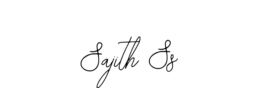 Also we have Sajith Ss name is the best signature style. Create professional handwritten signature collection using Bearetta-2O07w autograph style. Sajith Ss signature style 12 images and pictures png