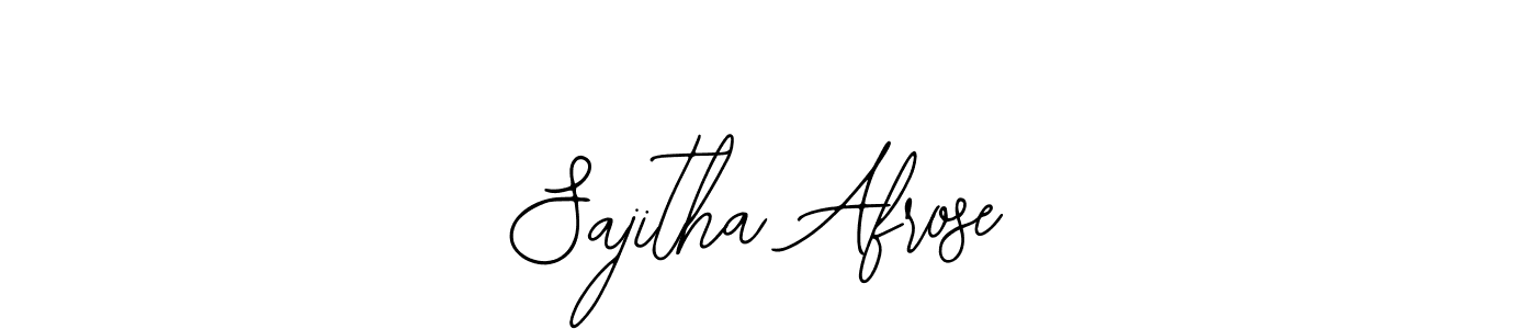 Make a short Sajitha Afrose signature style. Manage your documents anywhere anytime using Bearetta-2O07w. Create and add eSignatures, submit forms, share and send files easily. Sajitha Afrose signature style 12 images and pictures png