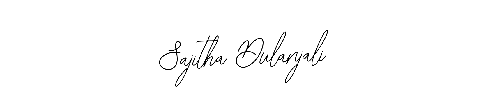 You can use this online signature creator to create a handwritten signature for the name Sajitha Dulanjali. This is the best online autograph maker. Sajitha Dulanjali signature style 12 images and pictures png