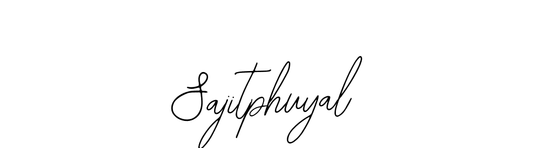 Design your own signature with our free online signature maker. With this signature software, you can create a handwritten (Bearetta-2O07w) signature for name Sajitphuyal. Sajitphuyal signature style 12 images and pictures png