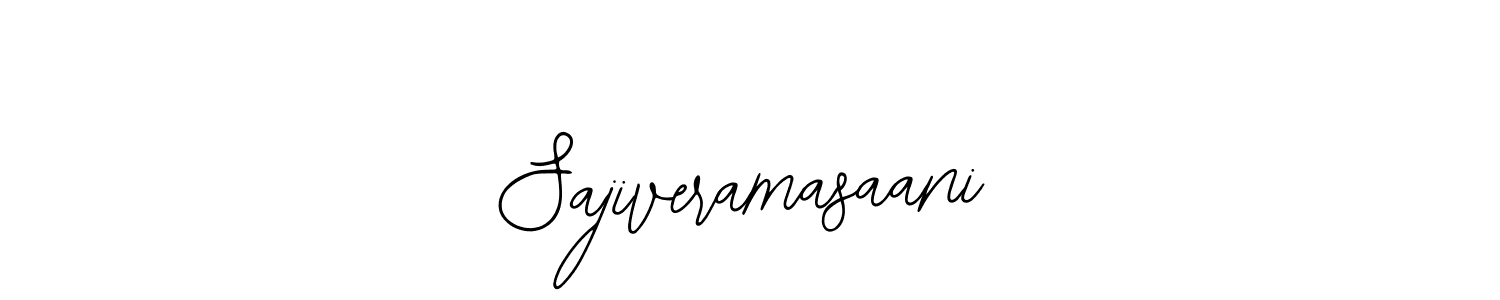 Bearetta-2O07w is a professional signature style that is perfect for those who want to add a touch of class to their signature. It is also a great choice for those who want to make their signature more unique. Get Sajiveramasaani name to fancy signature for free. Sajiveramasaani signature style 12 images and pictures png
