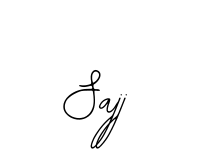 Use a signature maker to create a handwritten signature online. With this signature software, you can design (Bearetta-2O07w) your own signature for name Sajj. Sajj signature style 12 images and pictures png