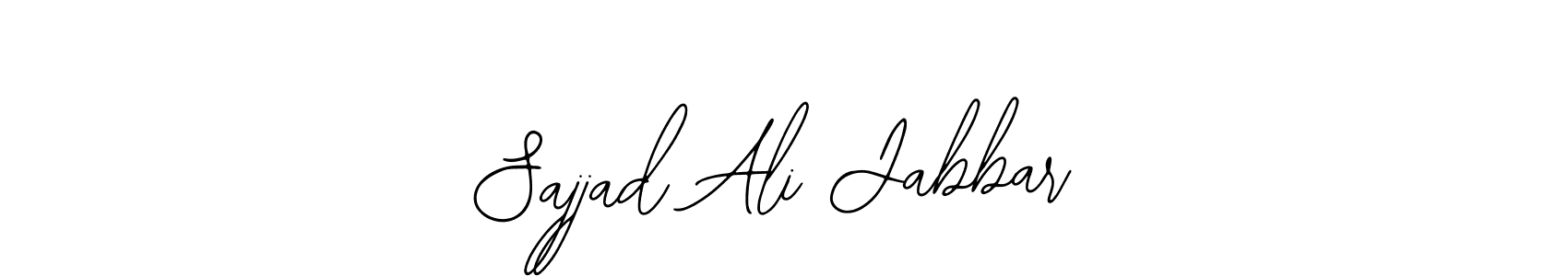 Similarly Bearetta-2O07w is the best handwritten signature design. Signature creator online .You can use it as an online autograph creator for name Sajjad Ali Jabbar. Sajjad Ali Jabbar signature style 12 images and pictures png