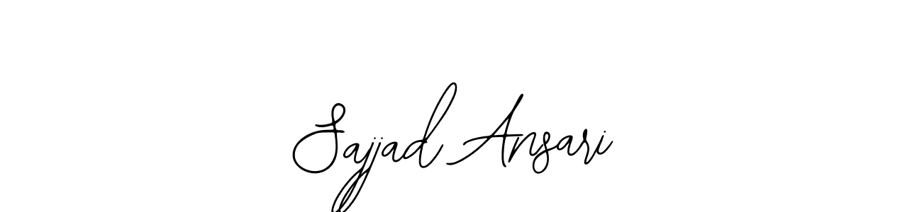 This is the best signature style for the Sajjad Ansari name. Also you like these signature font (Bearetta-2O07w). Mix name signature. Sajjad Ansari signature style 12 images and pictures png