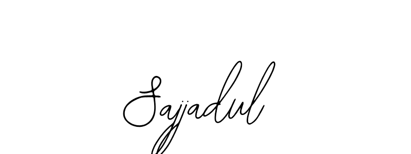 Also You can easily find your signature by using the search form. We will create Sajjadul name handwritten signature images for you free of cost using Bearetta-2O07w sign style. Sajjadul signature style 12 images and pictures png