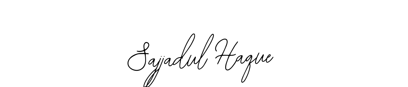 Design your own signature with our free online signature maker. With this signature software, you can create a handwritten (Bearetta-2O07w) signature for name Sajjadul Haque. Sajjadul Haque signature style 12 images and pictures png