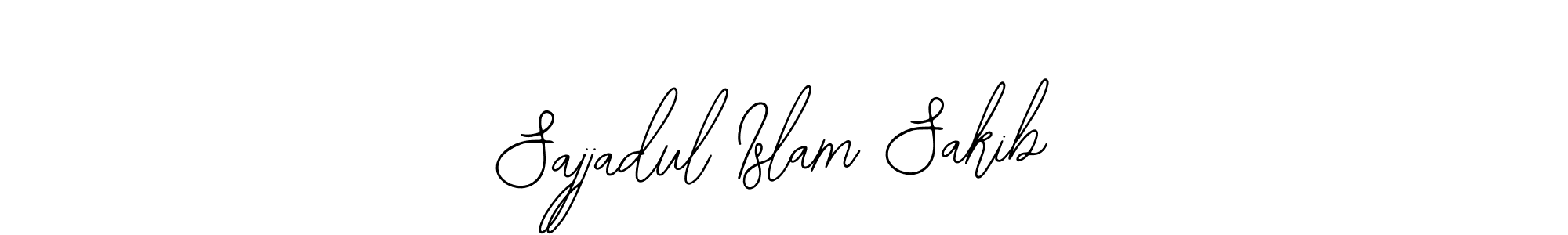 Also You can easily find your signature by using the search form. We will create Sajjadul Islam Sakib name handwritten signature images for you free of cost using Bearetta-2O07w sign style. Sajjadul Islam Sakib signature style 12 images and pictures png