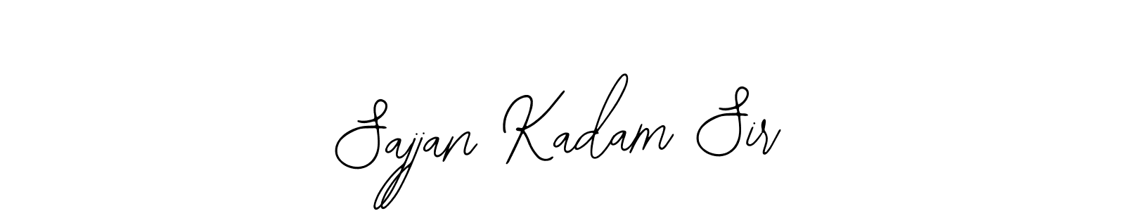 Create a beautiful signature design for name Sajjan Kadam Sir. With this signature (Bearetta-2O07w) fonts, you can make a handwritten signature for free. Sajjan Kadam Sir signature style 12 images and pictures png
