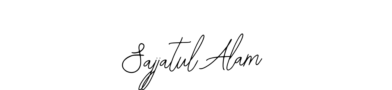 How to make Sajjatul Alam name signature. Use Bearetta-2O07w style for creating short signs online. This is the latest handwritten sign. Sajjatul Alam signature style 12 images and pictures png