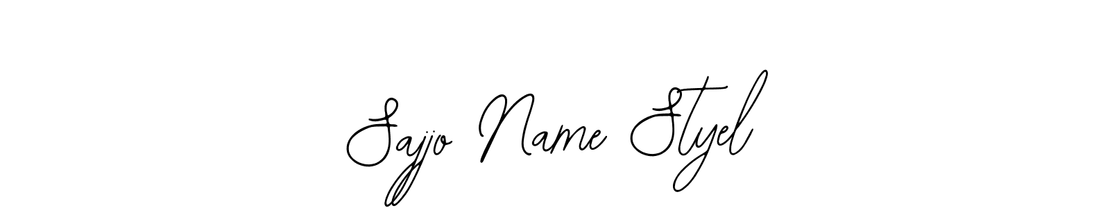 Make a beautiful signature design for name Sajjo Name Styel. Use this online signature maker to create a handwritten signature for free. Sajjo Name Styel signature style 12 images and pictures png