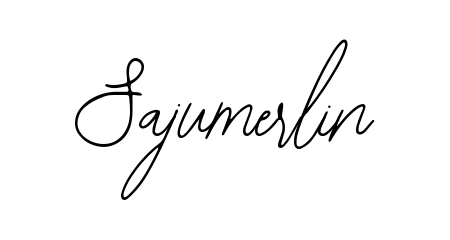 Achieve flawless digital penmanship with Sajumerlin name in Bearetta-2O07w font. The perfect tool for creating online signatures. Sajumerlin signature style 12 images and pictures png