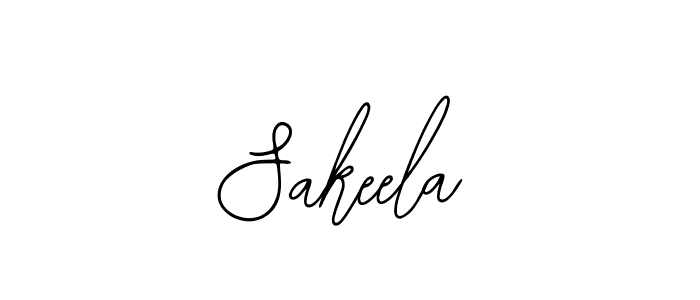 The best way (Bearetta-2O07w) to make a short signature is to pick only two or three words in your name. The name Sakeela include a total of six letters. For converting this name. Sakeela signature style 12 images and pictures png