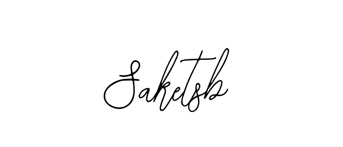 Similarly Bearetta-2O07w is the best handwritten signature design. Signature creator online .You can use it as an online autograph creator for name Saketsb. Saketsb signature style 12 images and pictures png