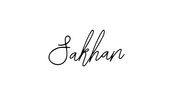 Sakhan stylish signature style. Best Handwritten Sign (Bearetta-2O07w) for my name. Handwritten Signature Collection Ideas for my name Sakhan. Sakhan signature style 12 images and pictures png