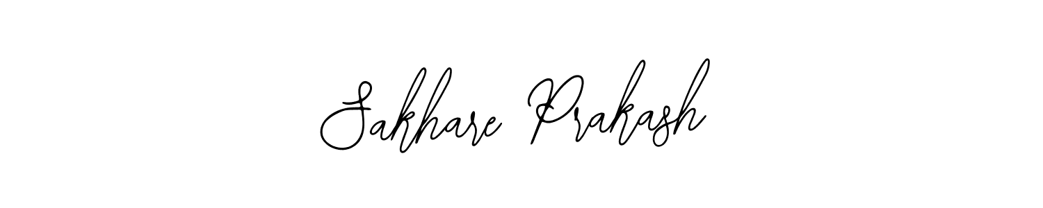 You should practise on your own different ways (Bearetta-2O07w) to write your name (Sakhare Prakash) in signature. don't let someone else do it for you. Sakhare Prakash signature style 12 images and pictures png