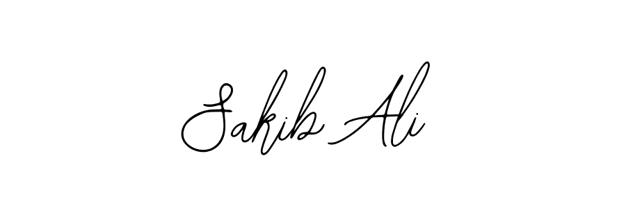 Use a signature maker to create a handwritten signature online. With this signature software, you can design (Bearetta-2O07w) your own signature for name Sakib Ali. Sakib Ali signature style 12 images and pictures png