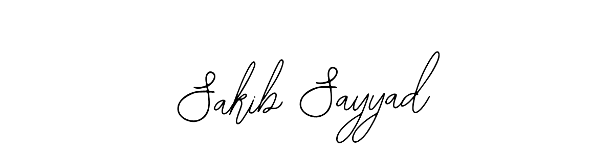 You should practise on your own different ways (Bearetta-2O07w) to write your name (Sakib Sayyad) in signature. don't let someone else do it for you. Sakib Sayyad signature style 12 images and pictures png