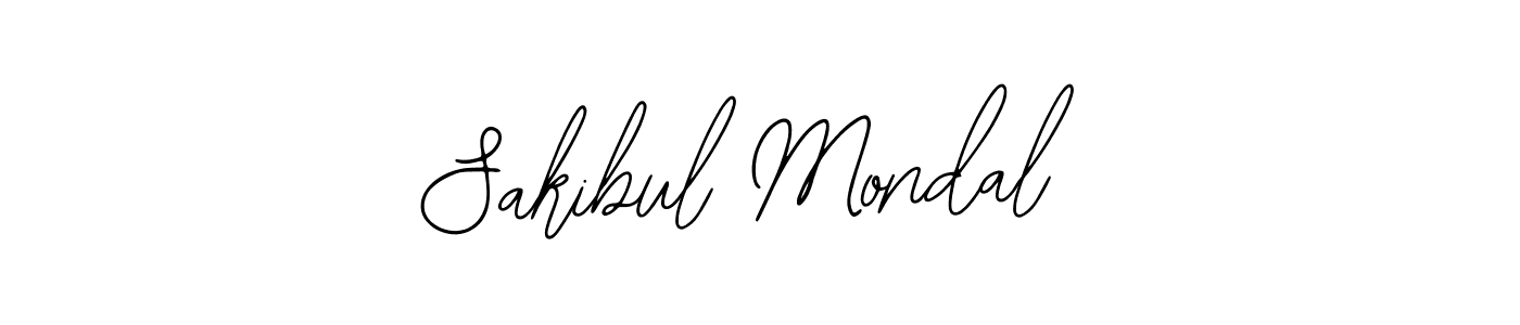 The best way (Bearetta-2O07w) to make a short signature is to pick only two or three words in your name. The name Sakibul Mondal include a total of six letters. For converting this name. Sakibul Mondal signature style 12 images and pictures png