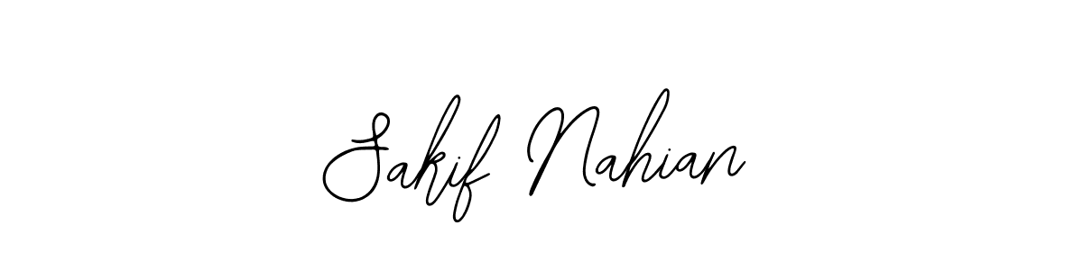 Make a beautiful signature design for name Sakif Nahian. Use this online signature maker to create a handwritten signature for free. Sakif Nahian signature style 12 images and pictures png