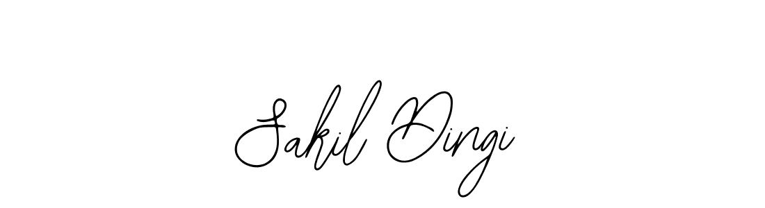 Sakil Dingi stylish signature style. Best Handwritten Sign (Bearetta-2O07w) for my name. Handwritten Signature Collection Ideas for my name Sakil Dingi. Sakil Dingi signature style 12 images and pictures png