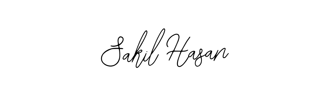 You should practise on your own different ways (Bearetta-2O07w) to write your name (Sakil Hasan) in signature. don't let someone else do it for you. Sakil Hasan signature style 12 images and pictures png