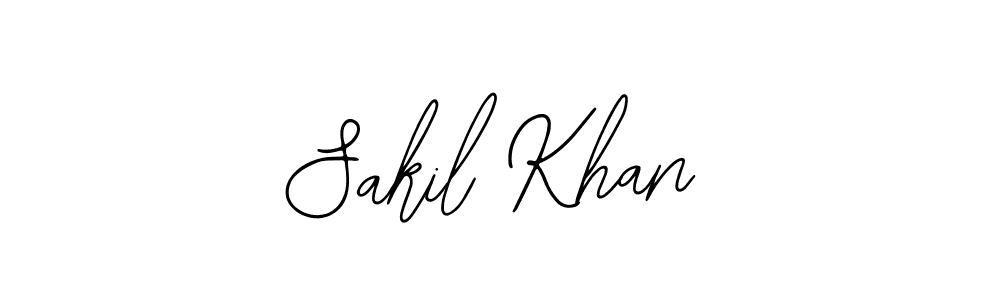 Sakil Khan stylish signature style. Best Handwritten Sign (Bearetta-2O07w) for my name. Handwritten Signature Collection Ideas for my name Sakil Khan. Sakil Khan signature style 12 images and pictures png