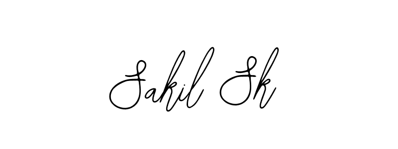 if you are searching for the best signature style for your name Sakil Sk. so please give up your signature search. here we have designed multiple signature styles  using Bearetta-2O07w. Sakil Sk signature style 12 images and pictures png