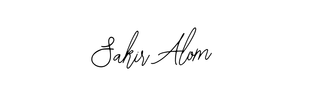 How to Draw Sakir Alom signature style? Bearetta-2O07w is a latest design signature styles for name Sakir Alom. Sakir Alom signature style 12 images and pictures png