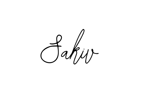 Make a beautiful signature design for name Sakiv. With this signature (Bearetta-2O07w) style, you can create a handwritten signature for free. Sakiv signature style 12 images and pictures png