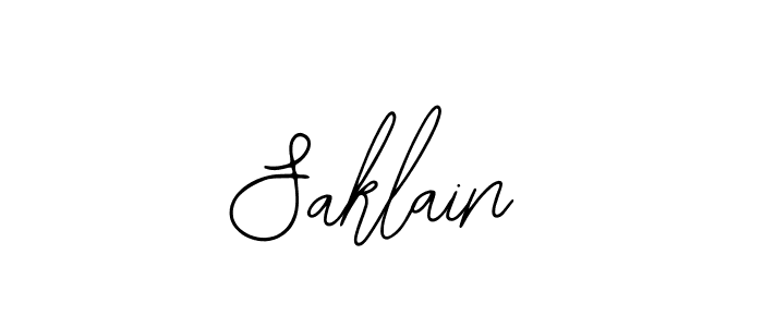 Also we have Saklain name is the best signature style. Create professional handwritten signature collection using Bearetta-2O07w autograph style. Saklain signature style 12 images and pictures png