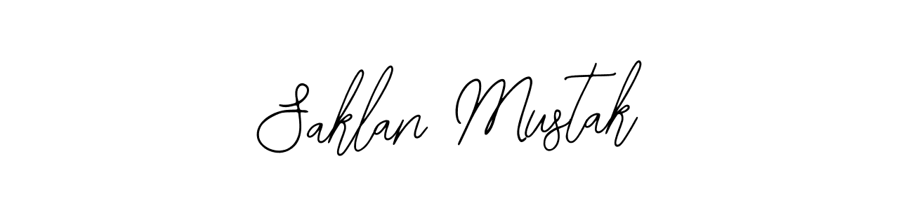 Saklan Mustak stylish signature style. Best Handwritten Sign (Bearetta-2O07w) for my name. Handwritten Signature Collection Ideas for my name Saklan Mustak. Saklan Mustak signature style 12 images and pictures png