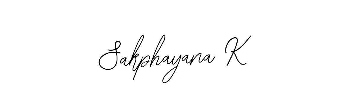 Sakphayana K stylish signature style. Best Handwritten Sign (Bearetta-2O07w) for my name. Handwritten Signature Collection Ideas for my name Sakphayana K. Sakphayana K signature style 12 images and pictures png