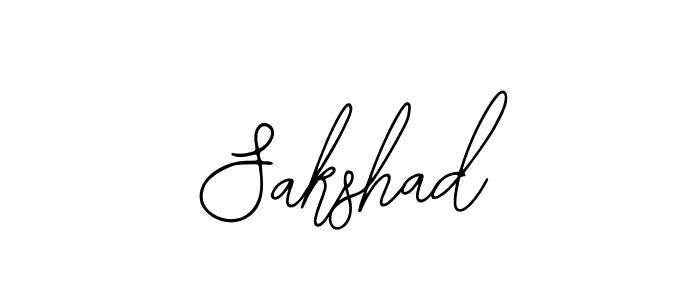 Also we have Sakshad name is the best signature style. Create professional handwritten signature collection using Bearetta-2O07w autograph style. Sakshad signature style 12 images and pictures png