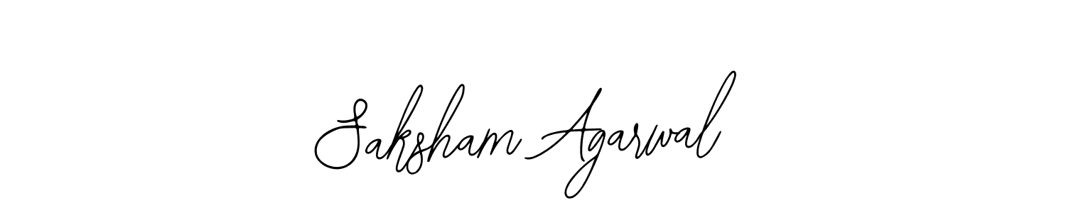 How to Draw Saksham Agarwal signature style? Bearetta-2O07w is a latest design signature styles for name Saksham Agarwal. Saksham Agarwal signature style 12 images and pictures png