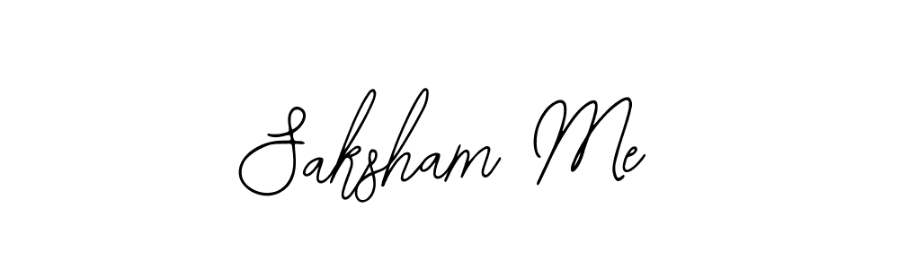 Design your own signature with our free online signature maker. With this signature software, you can create a handwritten (Bearetta-2O07w) signature for name Saksham Me. Saksham Me signature style 12 images and pictures png