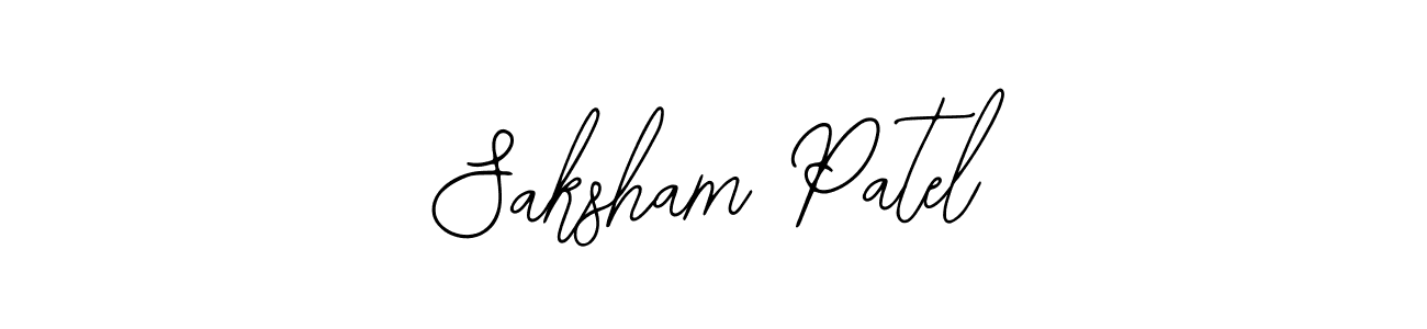 Bearetta-2O07w is a professional signature style that is perfect for those who want to add a touch of class to their signature. It is also a great choice for those who want to make their signature more unique. Get Saksham Patel name to fancy signature for free. Saksham Patel signature style 12 images and pictures png