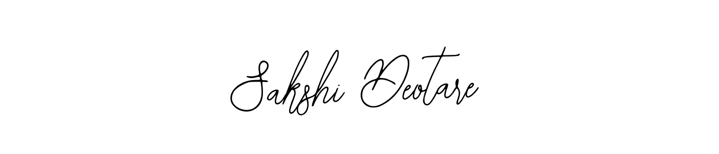 How to make Sakshi Deotare name signature. Use Bearetta-2O07w style for creating short signs online. This is the latest handwritten sign. Sakshi Deotare signature style 12 images and pictures png